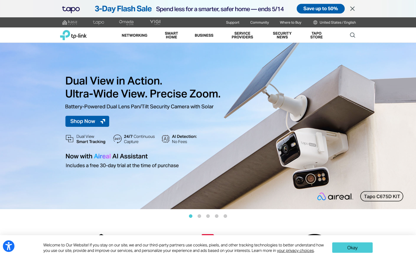 TP-Link 首屏